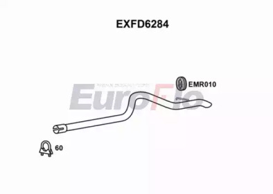 Насадка выпускной трубы EuroFlo EXFD6284