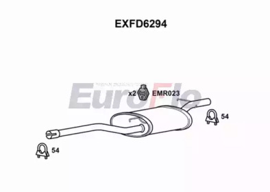 Амортизатор EuroFlo EXFD6294