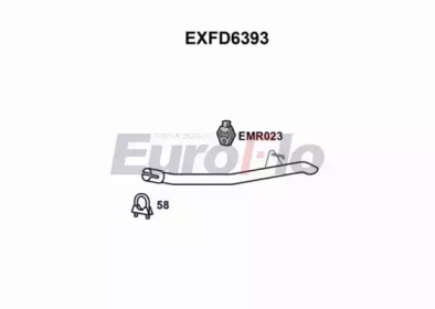 Насадка выпускной трубы EuroFlo EXFD6393