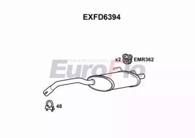 Амортизатор EuroFlo EXFD6394