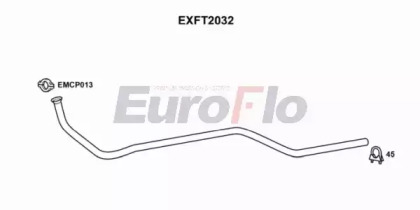 Труба выхлопного газа EuroFlo EXFT2032