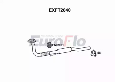 Труба выхлопного газа EuroFlo EXFT2040