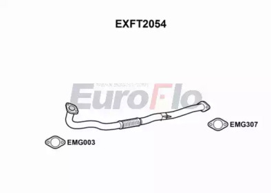 Труба выхлопного газа EuroFlo EXFT2054