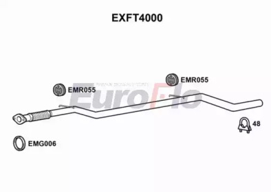 Труба выхлопного газа EuroFlo EXFT4000