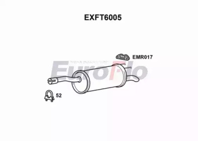 Амортизатор EuroFlo EXFT6005