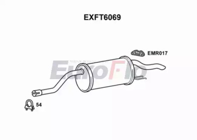 Амортизатор EuroFlo EXFT6069