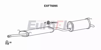 Амортизатор EuroFlo EXFT6095