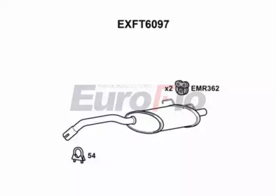 Амортизатор EuroFlo EXFT6097