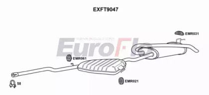 Амортизатор EuroFlo EXFT9047