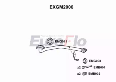 Труба выхлопного газа EuroFlo EXGM2006