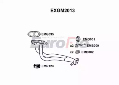 Труба выхлопного газа EuroFlo EXGM2013