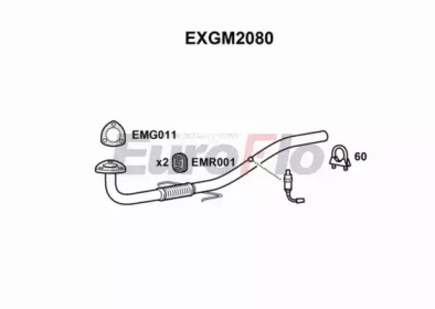 Трубка EuroFlo EXGM2080