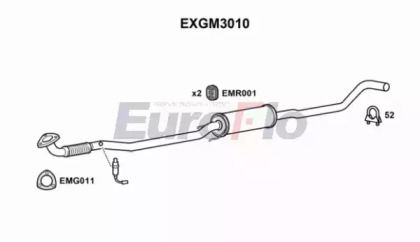 Амортизатор EuroFlo EXGM3010