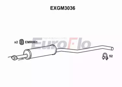 Амортизатор EuroFlo EXGM3036