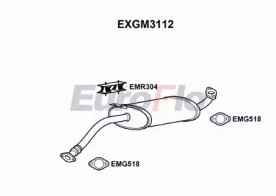 Амортизатор EuroFlo EXGM3112