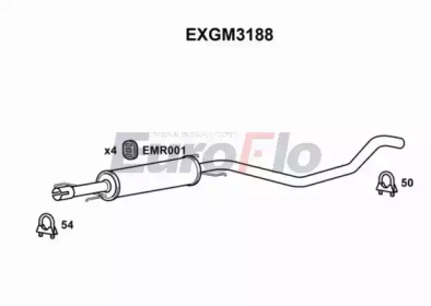 Амортизатор EuroFlo EXGM3188