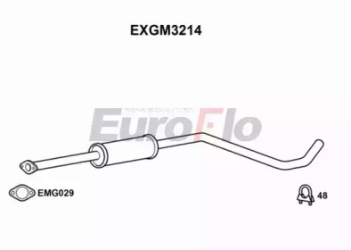 Амортизатор EuroFlo EXGM3214