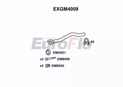 Труба выхлопного газа EuroFlo EXGM4009