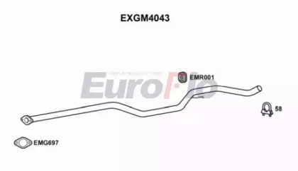 Трубка EuroFlo EXGM4043