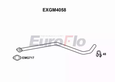 Трубка EuroFlo EXGM4058