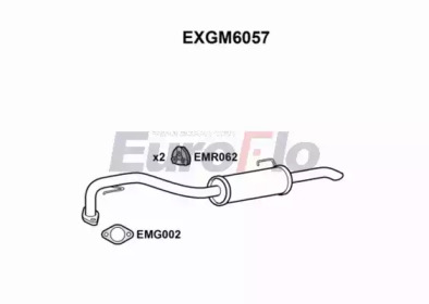 Амортизатор EuroFlo EXGM6057