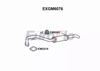 Амортизатор EuroFlo EXGM6076