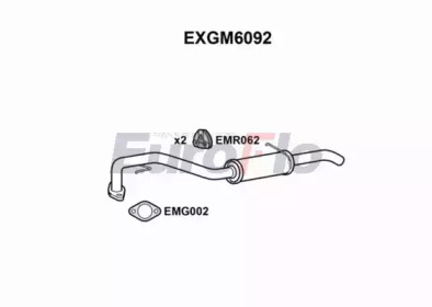 Амортизатор EuroFlo EXGM6092