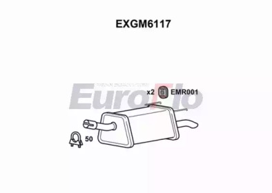 Амортизатор EuroFlo EXGM6117