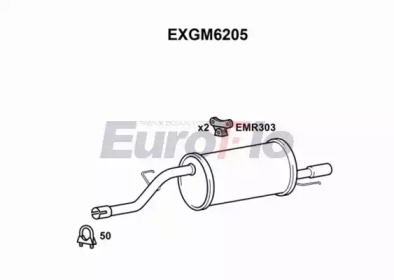 Амортизатор EuroFlo EXGM6205