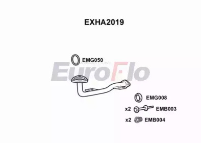 Трубка EuroFlo EXHA2019