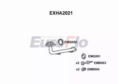 Трубка EuroFlo EXHA2021