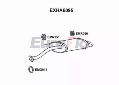 Амортизатор EuroFlo EXHA6095