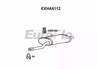 Амортизатор EuroFlo EXHA6112