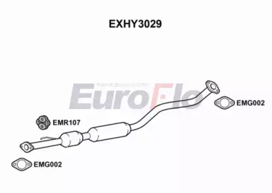 Амортизатор EuroFlo EXHY3029