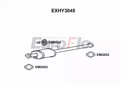 Амортизатор EuroFlo EXHY3045