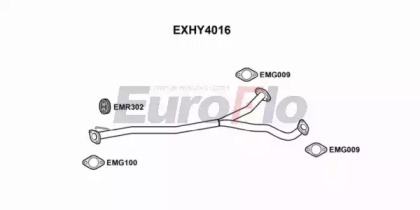 Трубка EuroFlo EXHY4016