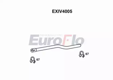 Трубка EuroFlo EXIV4005