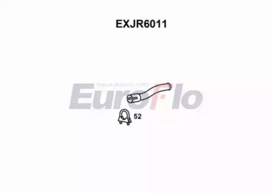 Насадка выпускной трубы EuroFlo EXJR6011