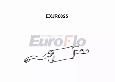 Глушитель выхлопных газов конечный EuroFlo EXJR6025