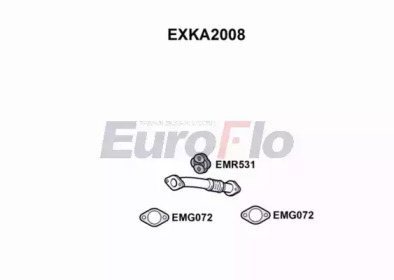 Труба выхлопного газа EuroFlo EXKA2008