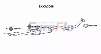 Амортизатор EuroFlo EXKA3008