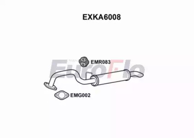 Амортизатор EuroFlo EXKA6008