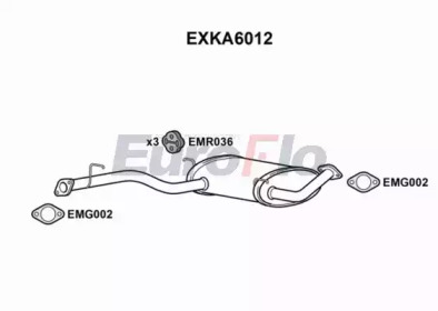 Амортизатор EuroFlo EXKA6012