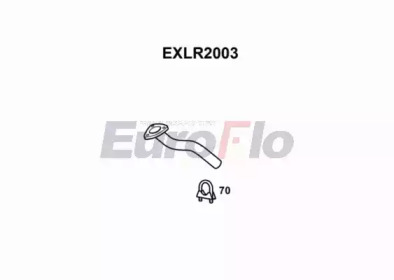 Труба выхлопного газа EuroFlo EXLR2003