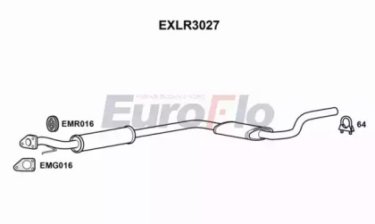 Амортизатор EuroFlo EXLR3027