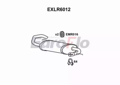 Амортизатор EuroFlo EXLR6012