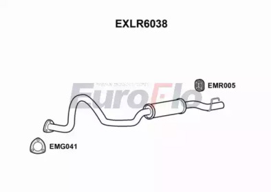 Амортизатор EuroFlo EXLR6038