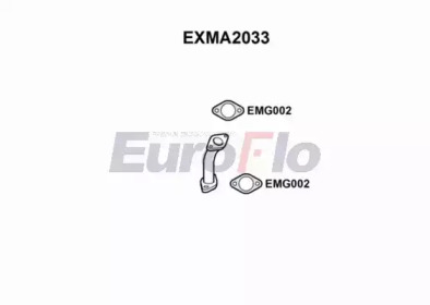 Труба выхлопного газа EuroFlo EXMA2033