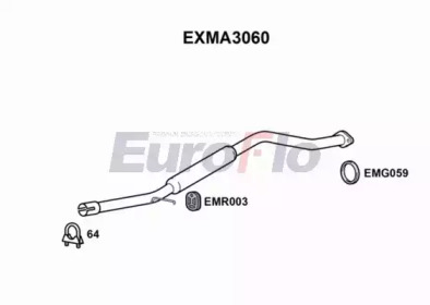 Амортизатор EuroFlo EXMA3060