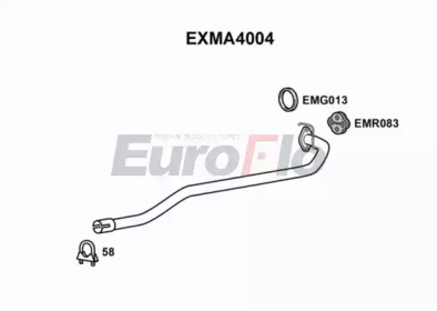 Трубка EuroFlo EXMA4004